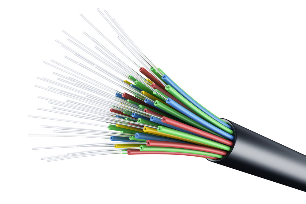 fiber optic strands with tight tubes