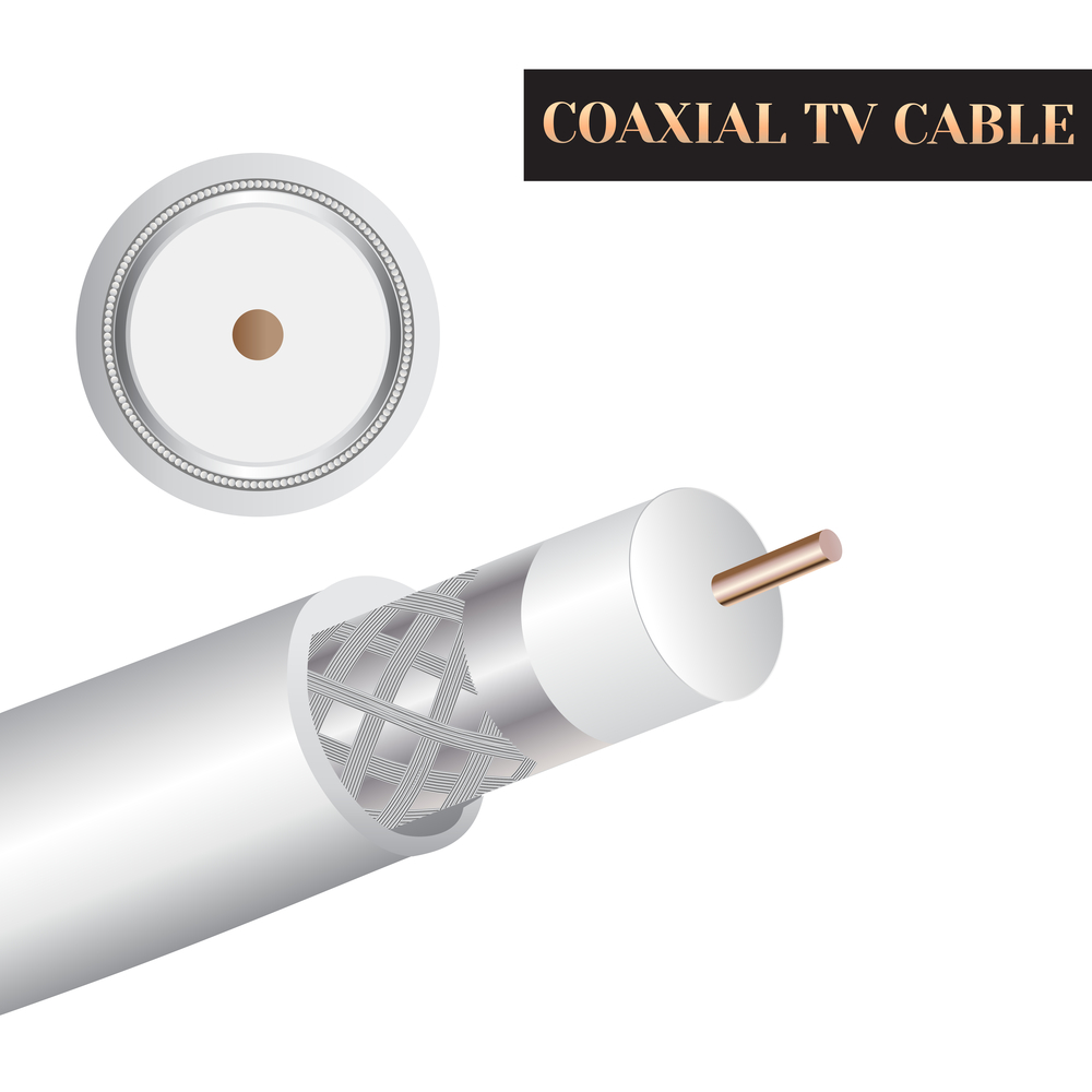 coaxial TV cable