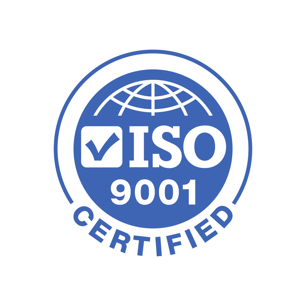 ISO certified stamp