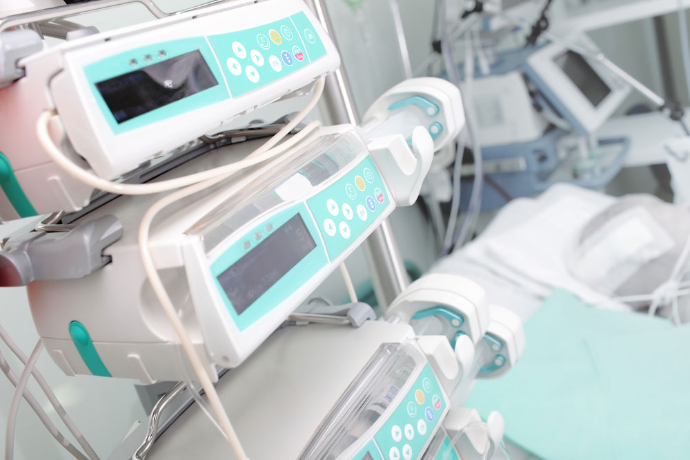 Image: medical equipment in ICU