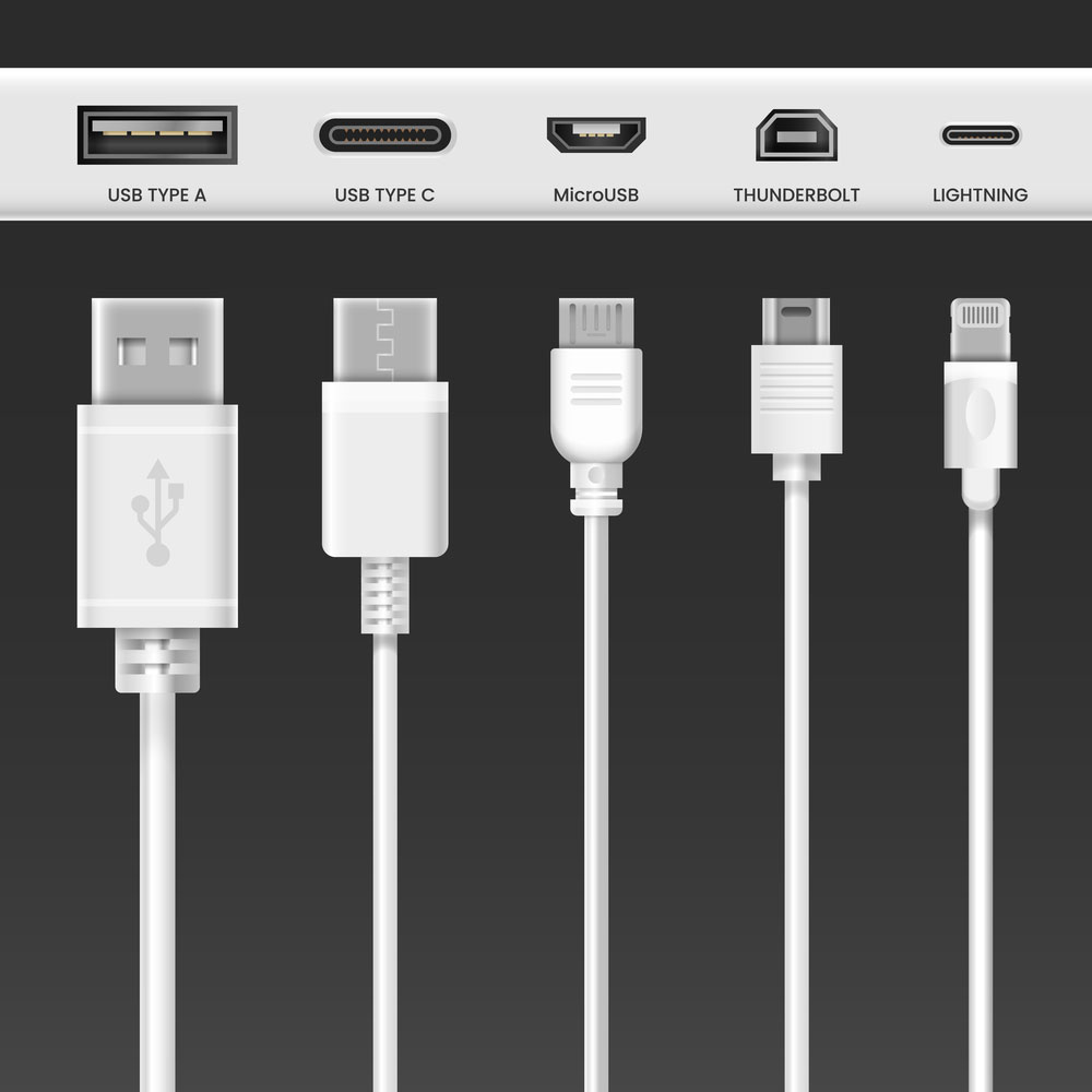 USB jacks and plugs