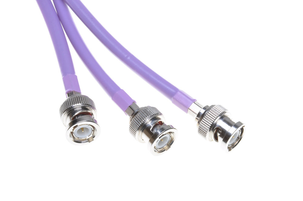 coaxial cable with BNC connectors