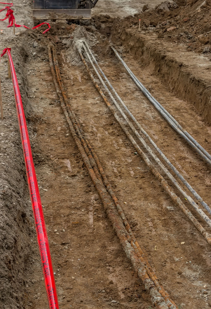 Underground Cable installation 