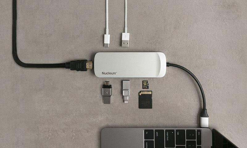 Kingston Nucleum 7 port USB C adapter