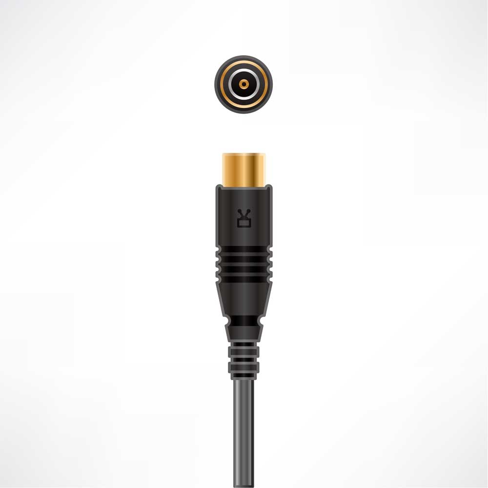 Coaxial Cable for televisions and networks