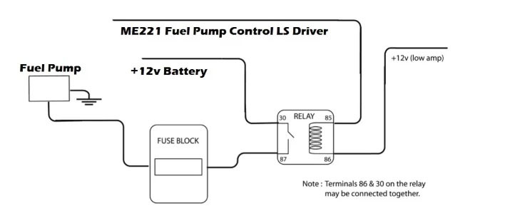 fuel pump amp circuit