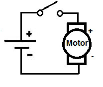 Wiring Diagram for an SPST toggle switch